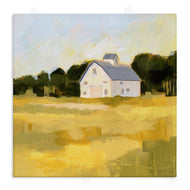 Victoria Borges | Golden Sky Country Farmhouse Landscape Open Field