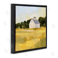 Victoria Borges | Golden Sky Country Farmhouse Landscape Open Field