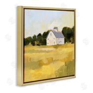 Victoria Borges | Golden Sky Country Farmhouse Landscape Open Field