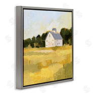 Victoria Borges | Golden Sky Country Farmhouse Landscape Open Field