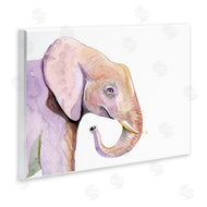 Alicia Ludwig | Happy Elephant Smile Purple Red Safari Animal