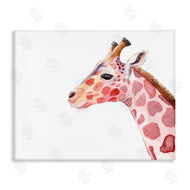 Alicia Ludwig | Calm Giraffe Portrait Red Brown Safari Animal