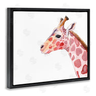 Alicia Ludwig | Calm Giraffe Portrait Red Brown Safari Animal
