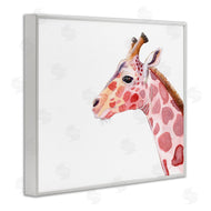 Alicia Ludwig | Calm Giraffe Portrait Red Brown Safari Animal