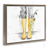 Jennifer Paxton Parker | Yellow Rainboot Bouquets Chic Wildflower Foliage