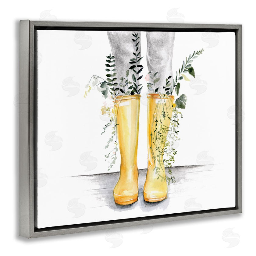 Jennifer Paxton Parker | Yellow Rainboot Bouquets Chic Wildflower Foliage