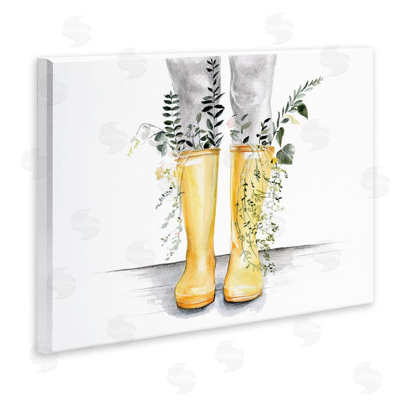 Jennifer Paxton Parker | Yellow Rainboot Bouquets Chic Wildflower Foliage