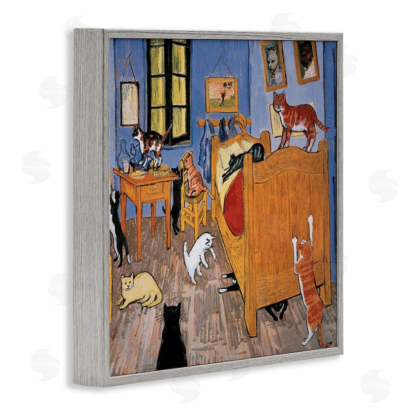 Chameleon Design, Inc. | Cats in Bedroom Classics Parody
