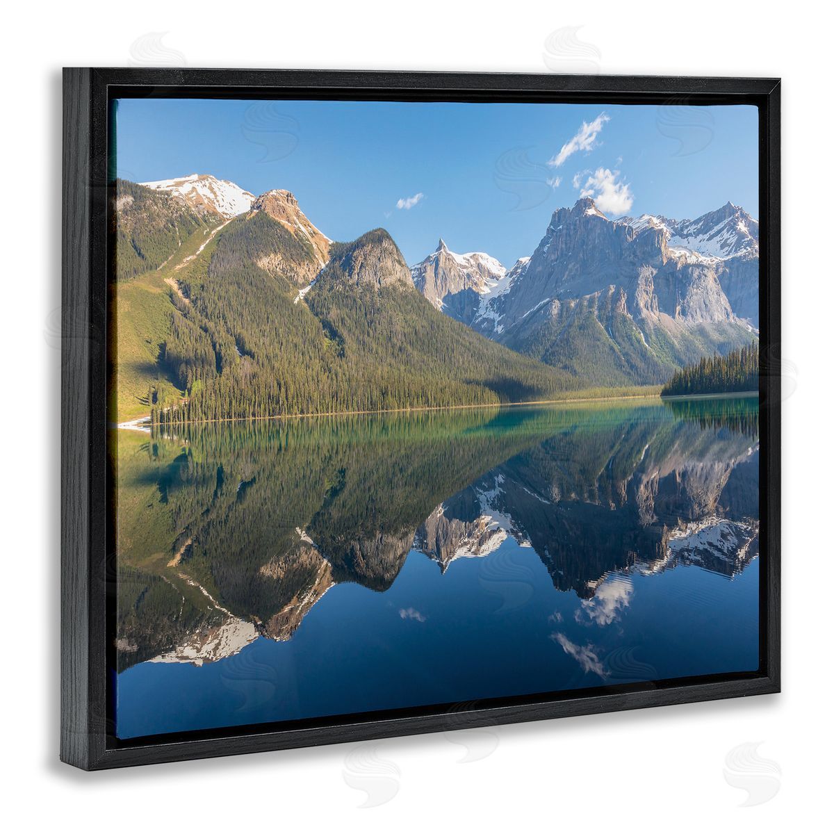 Dave Gordon Countryside Mountain Range Reflective Lake Landscape