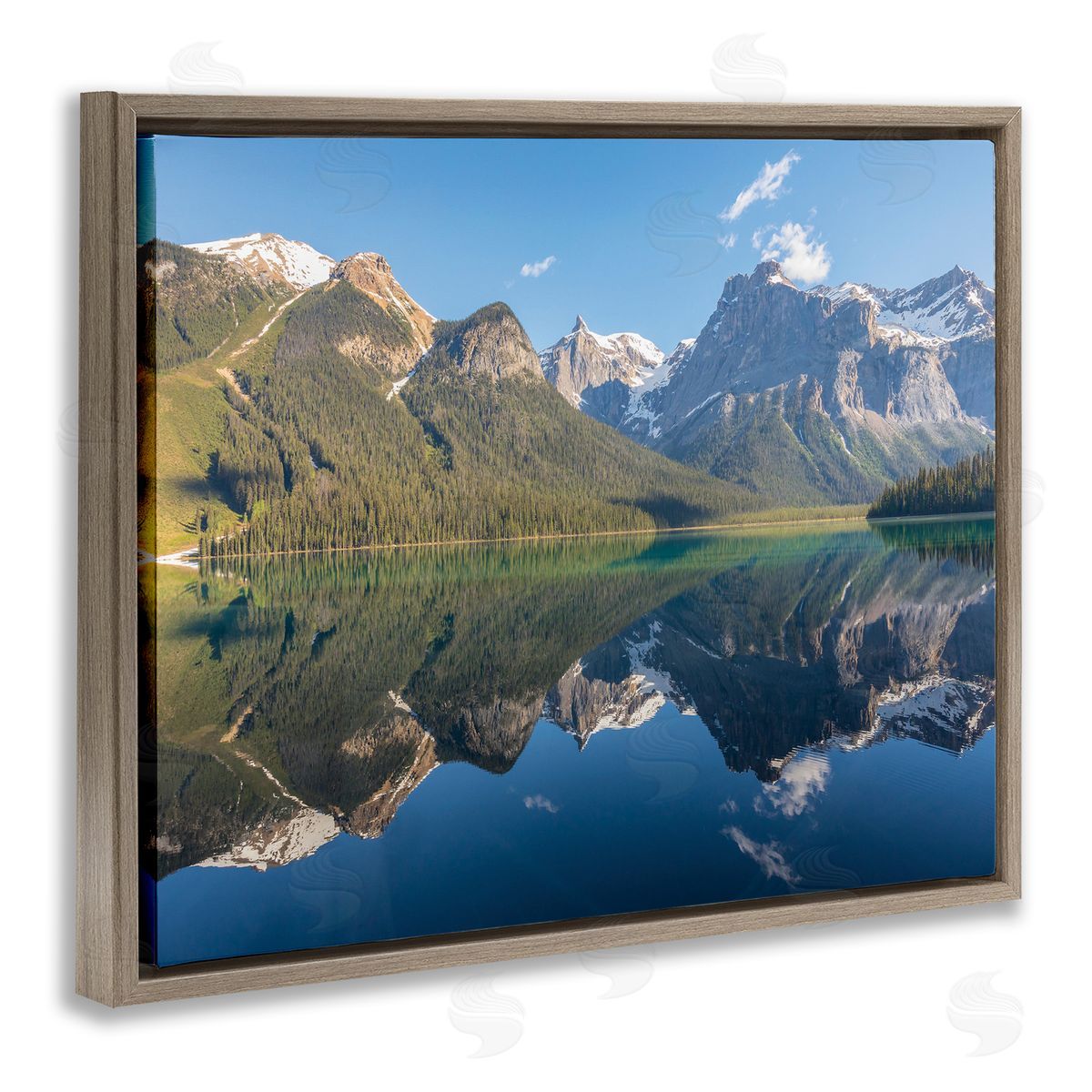 Dave Gordon Countryside Mountain Range Reflective Lake Landscape