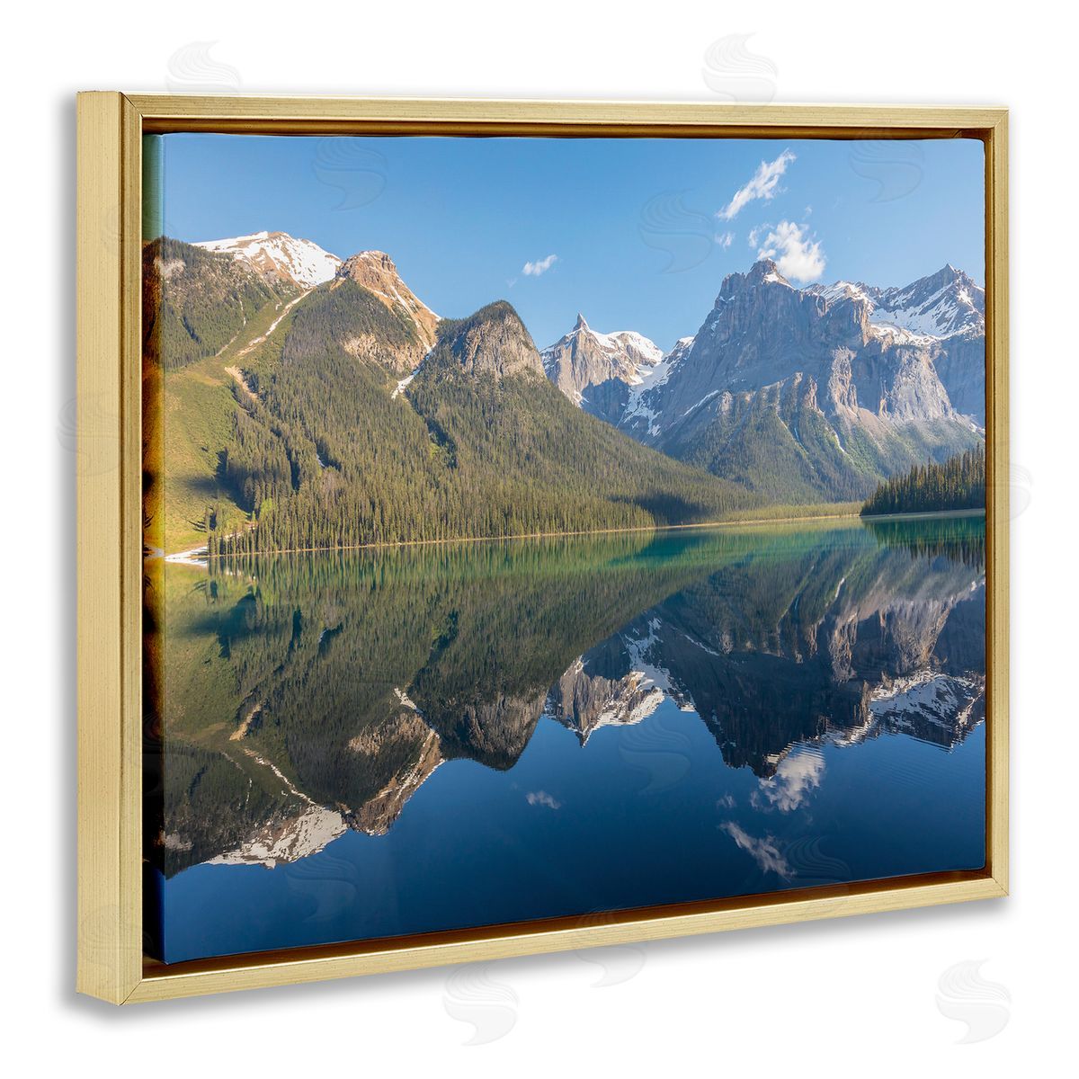 Dave Gordon Countryside Mountain Range Reflective Lake Landscape