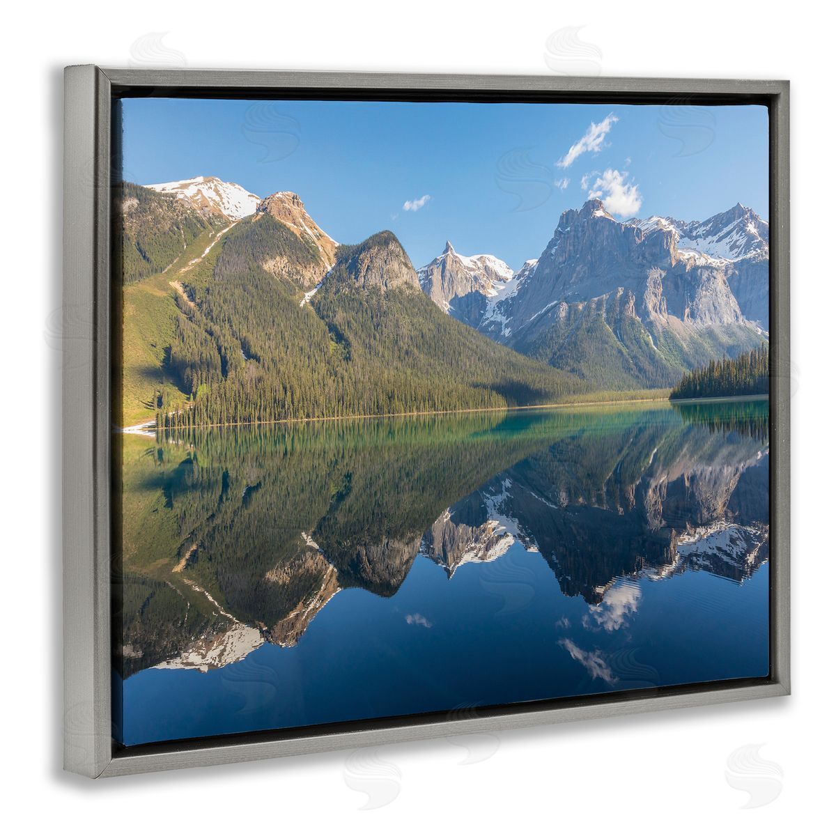 Dave Gordon Countryside Mountain Range Reflective Lake Landscape