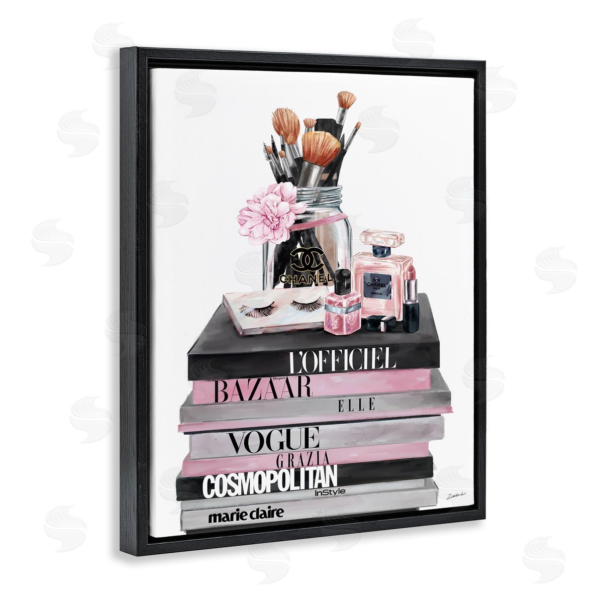 Ziwei Li Fashion Accessories Glam Magazine Book Stack