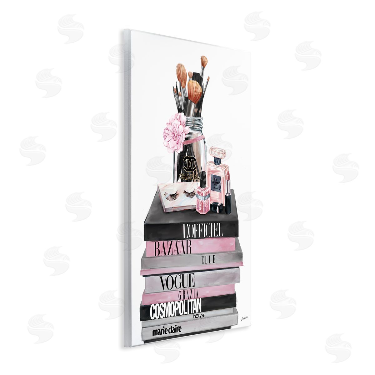 Ziwei Li Fashion Accessories Glam Magazine Book Stack