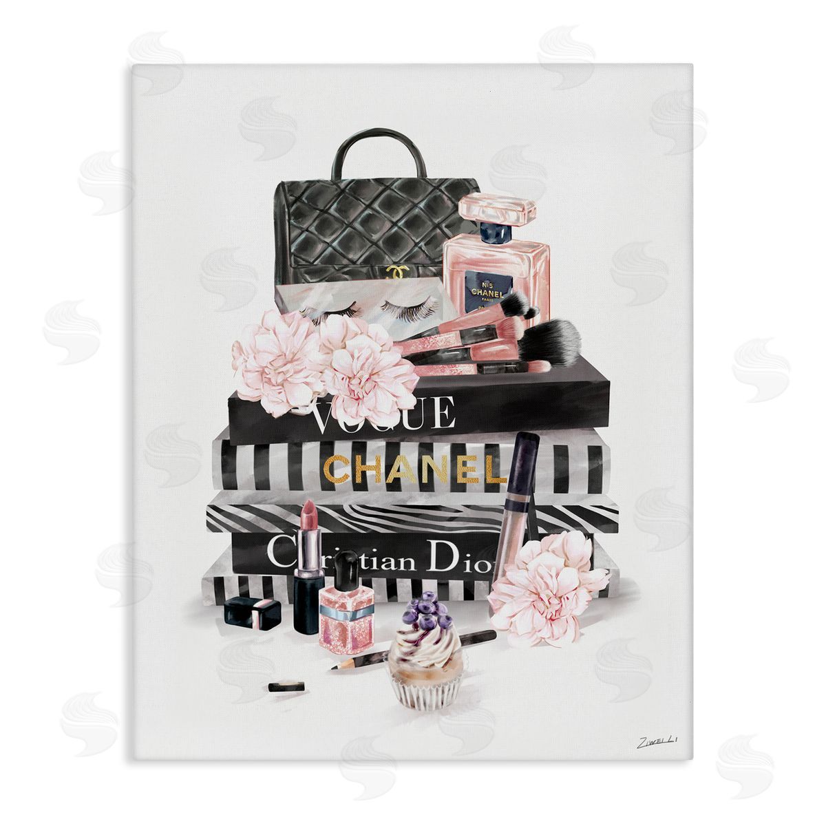 Ziwei Li Daily Glam Necessities Fashion Forward Book Stack