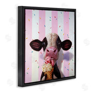 Lucia Heffernan | Cow with Ice Cream Cone