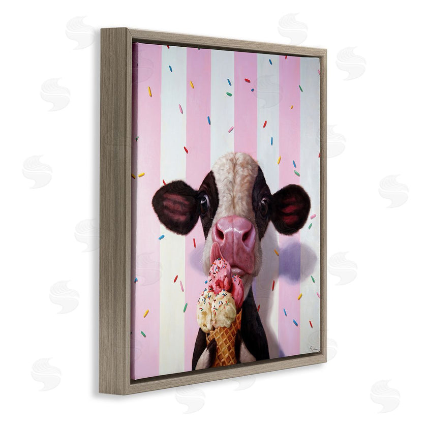Lucia Heffernan | Cow with Ice Cream Cone