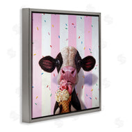 Lucia Heffernan | Cow with Ice Cream Cone