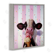 Lucia Heffernan | Cow with Ice Cream Cone