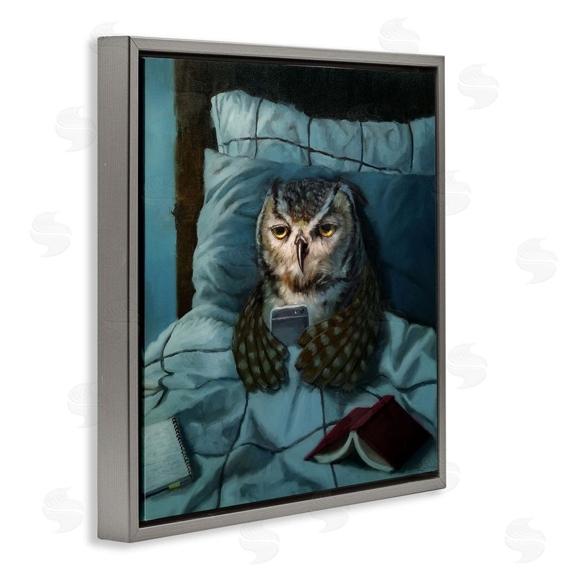Lucia Heffernan | Night Owl on Phone