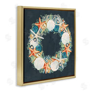 Ziwei Li | Starfish and Nautical Seashell Wreath