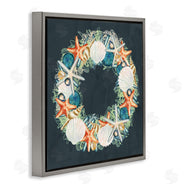 Ziwei Li | Starfish and Nautical Seashell Wreath