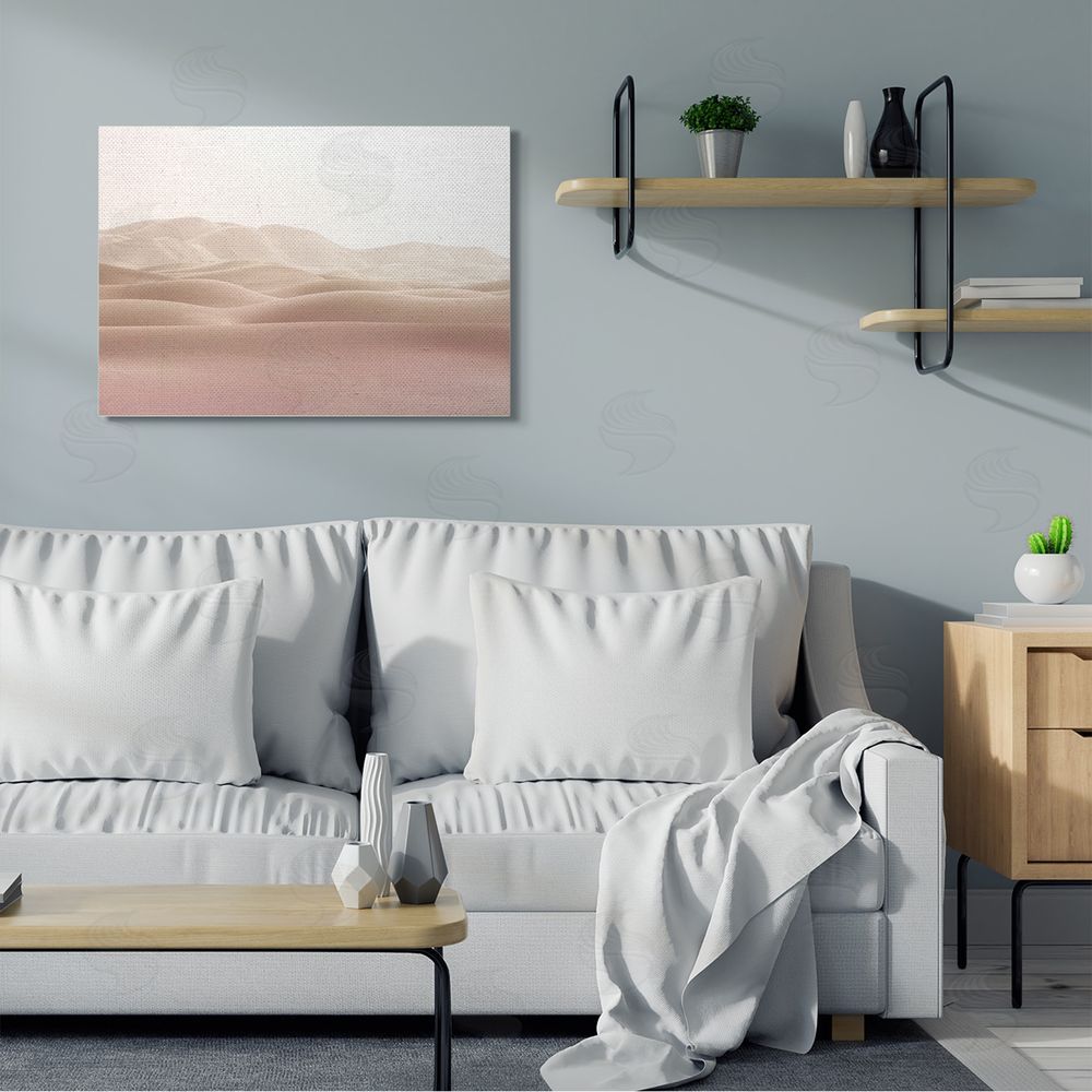 Kim Allen Desert Sand Dunes Landscape Beige White Sky