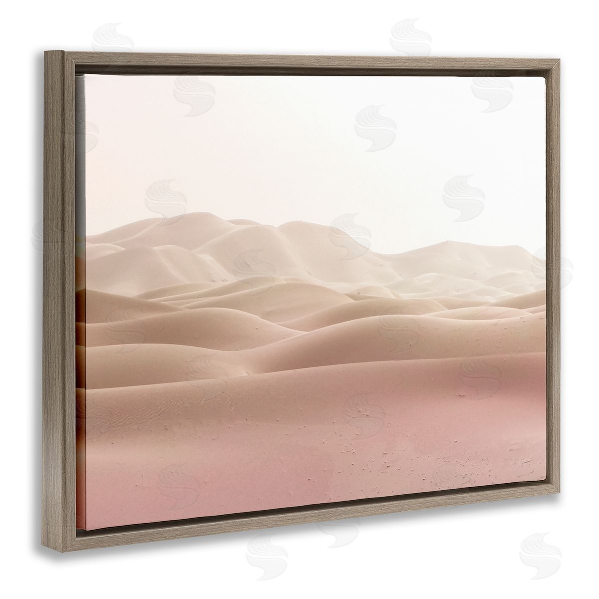 Kim Allen Desert Sand Dunes Landscape Beige White Sky