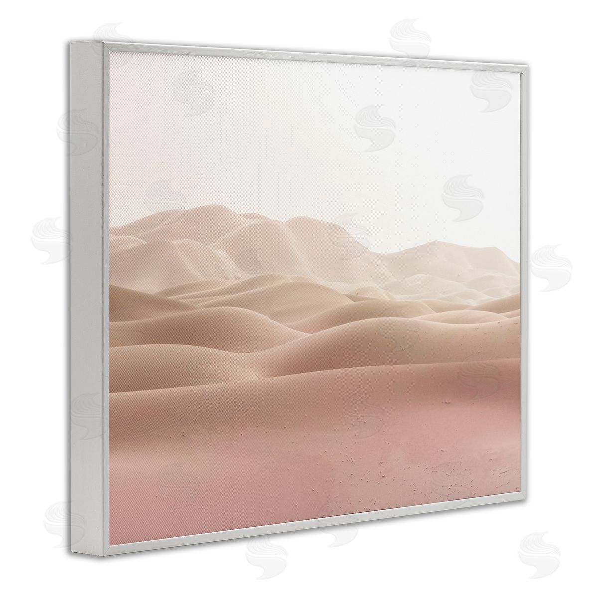 Kim Allen Desert Sand Dunes Landscape Beige White Sky