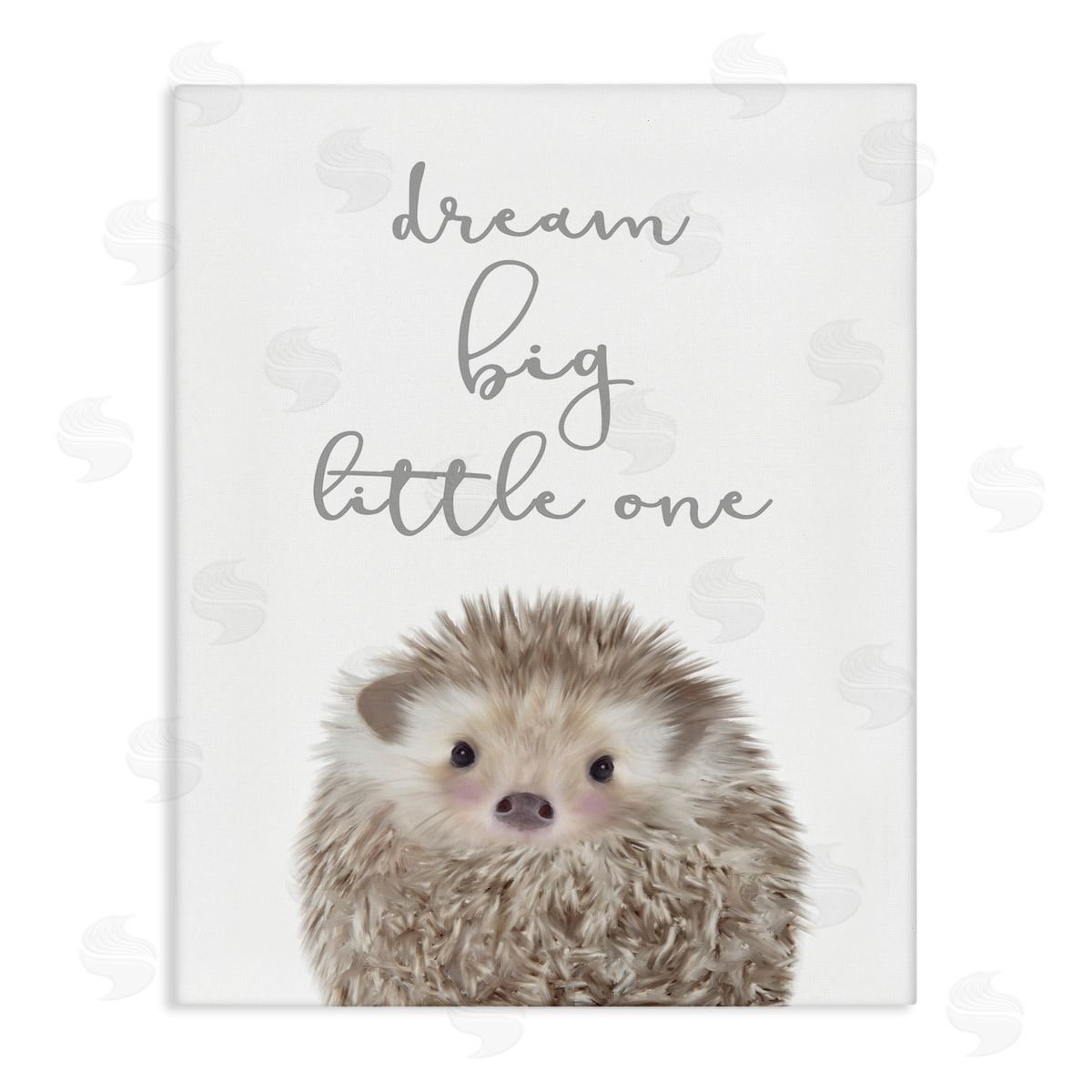 Leah Straatsma Dream Big Little One Adorable Inspirational Hedgehog
