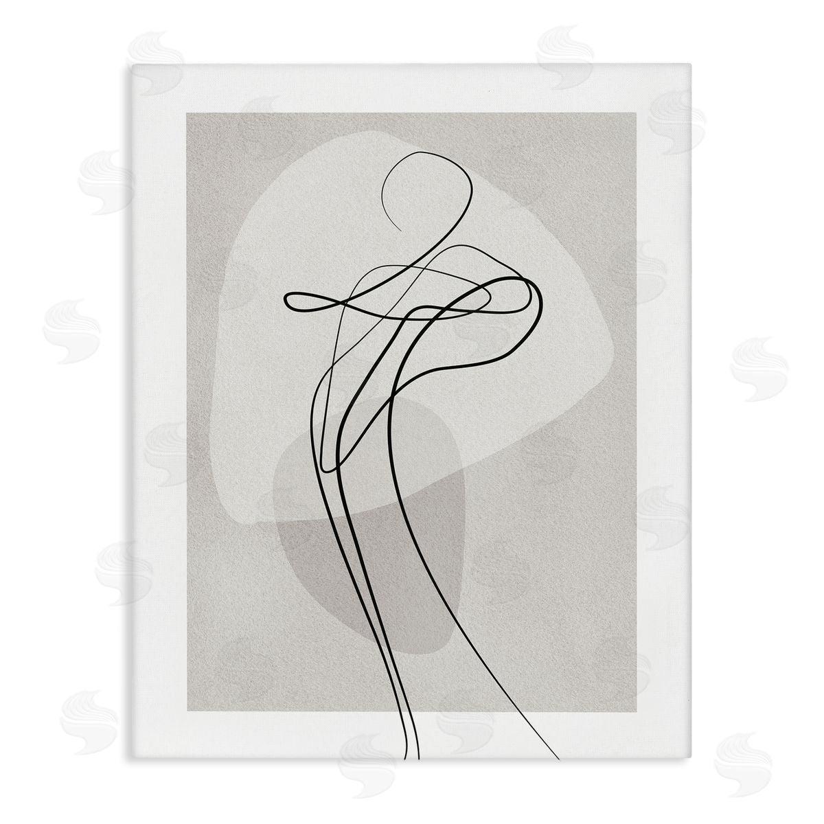 Design Fabrikken Fluid Human Form Abstract Bold Linework