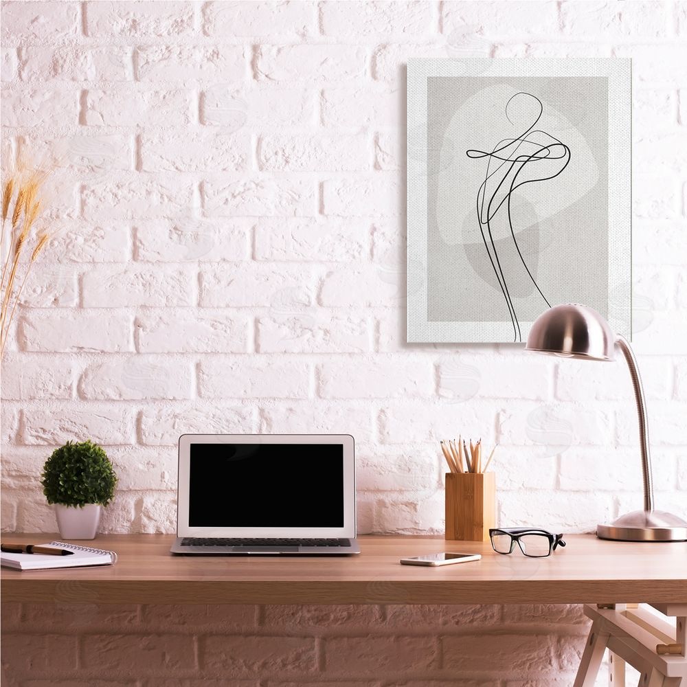 Design Fabrikken Fluid Human Form Abstract Bold Linework