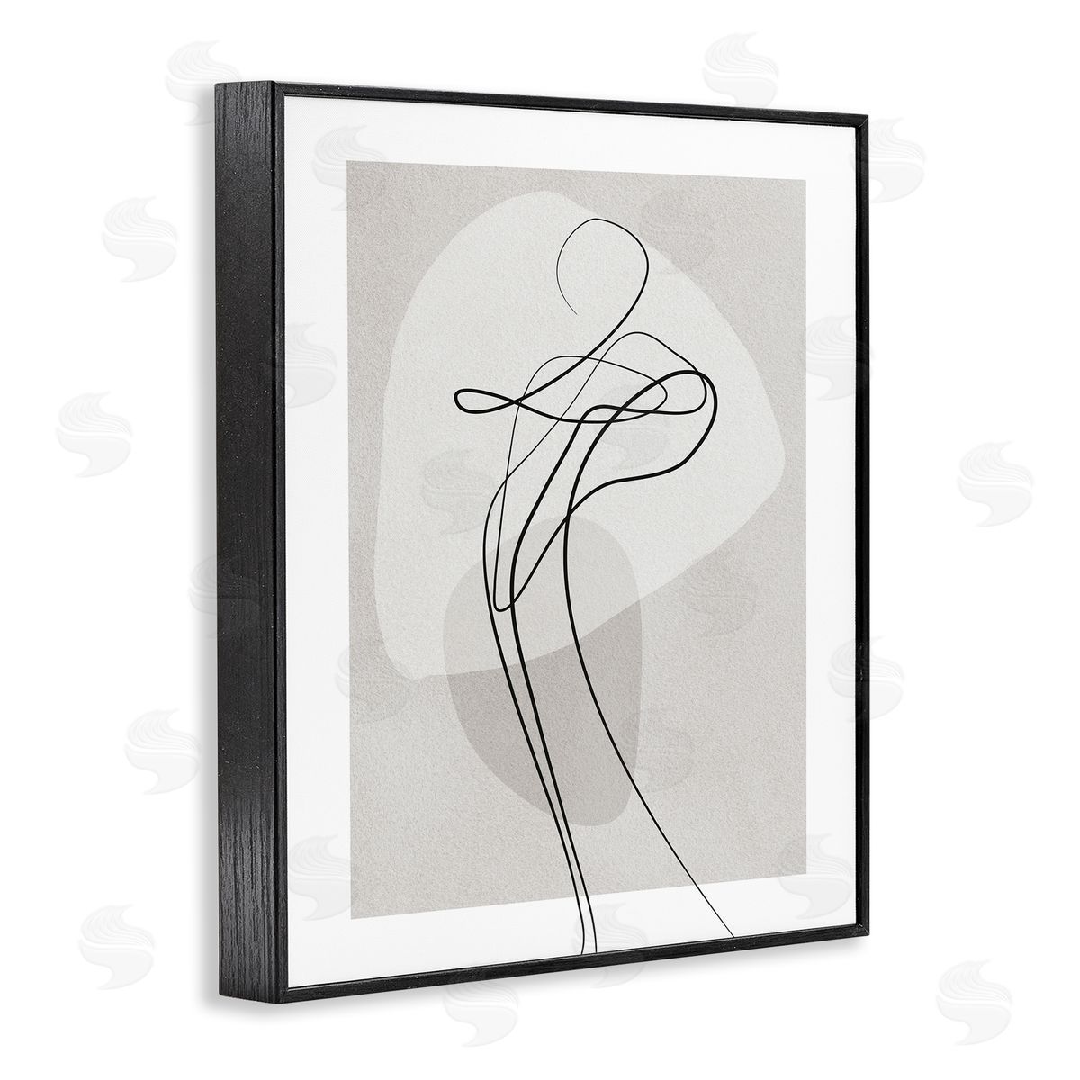 Design Fabrikken Fluid Human Form Abstract Bold Linework
