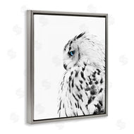 Design Fabrikken | Snow Owl Peering Blue Eyes