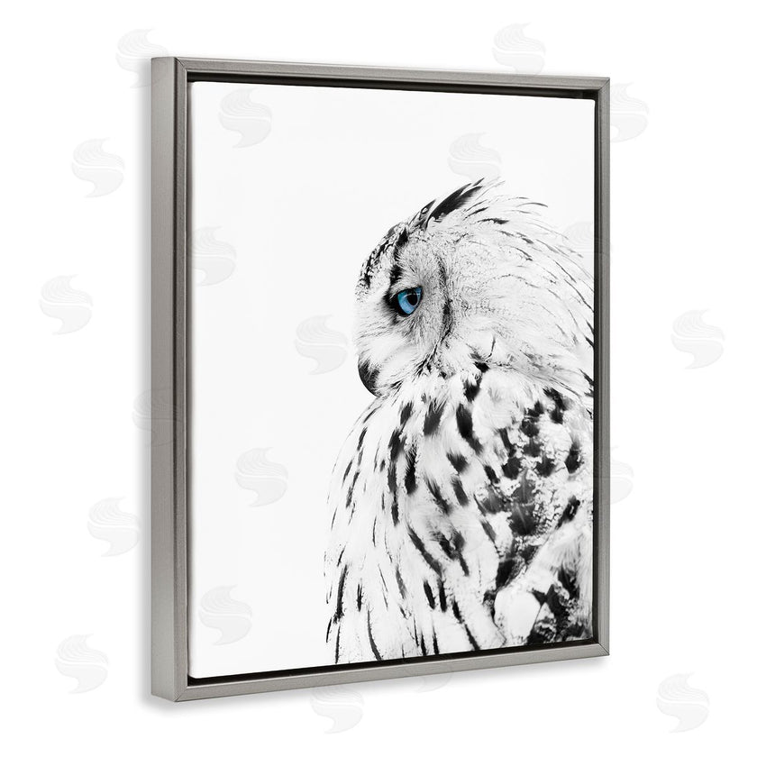 Design Fabrikken | Snow Owl Peering Blue Eyes