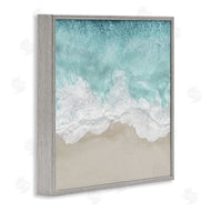 Maggie Olsen | Sea Foam on Sandy Beach