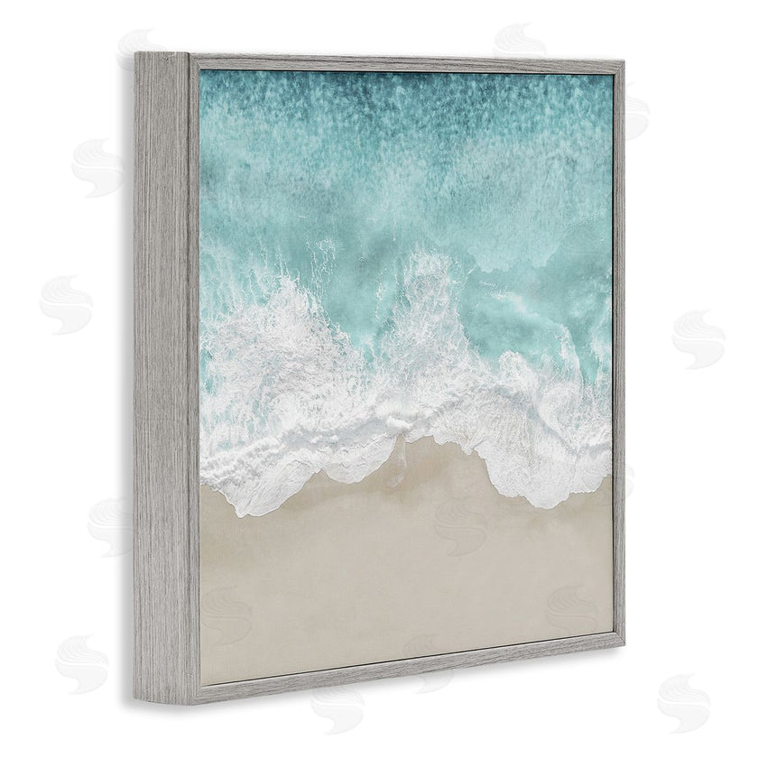 Maggie Olsen | Sea Foam on Sandy Beach