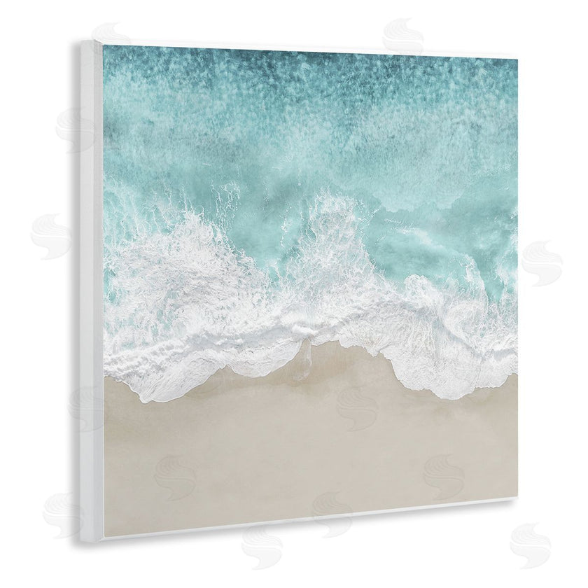 Maggie Olsen | Sea Foam on Sandy Beach