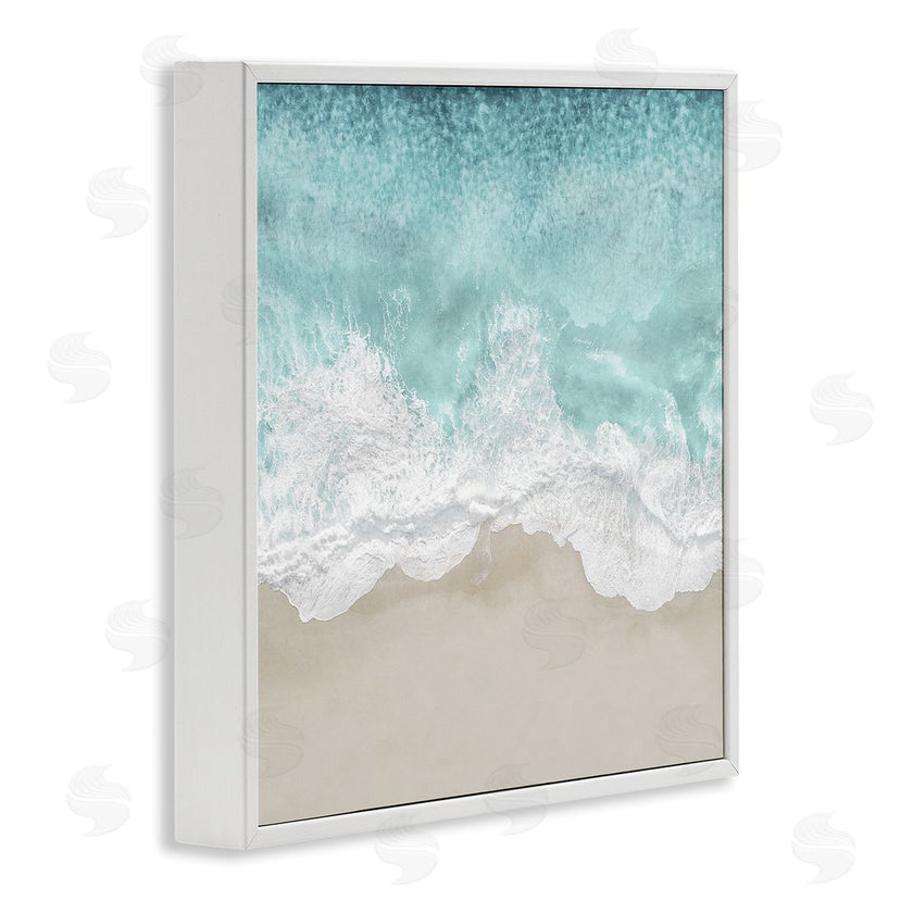 Maggie Olsen | Sea Foam on Sandy Beach
