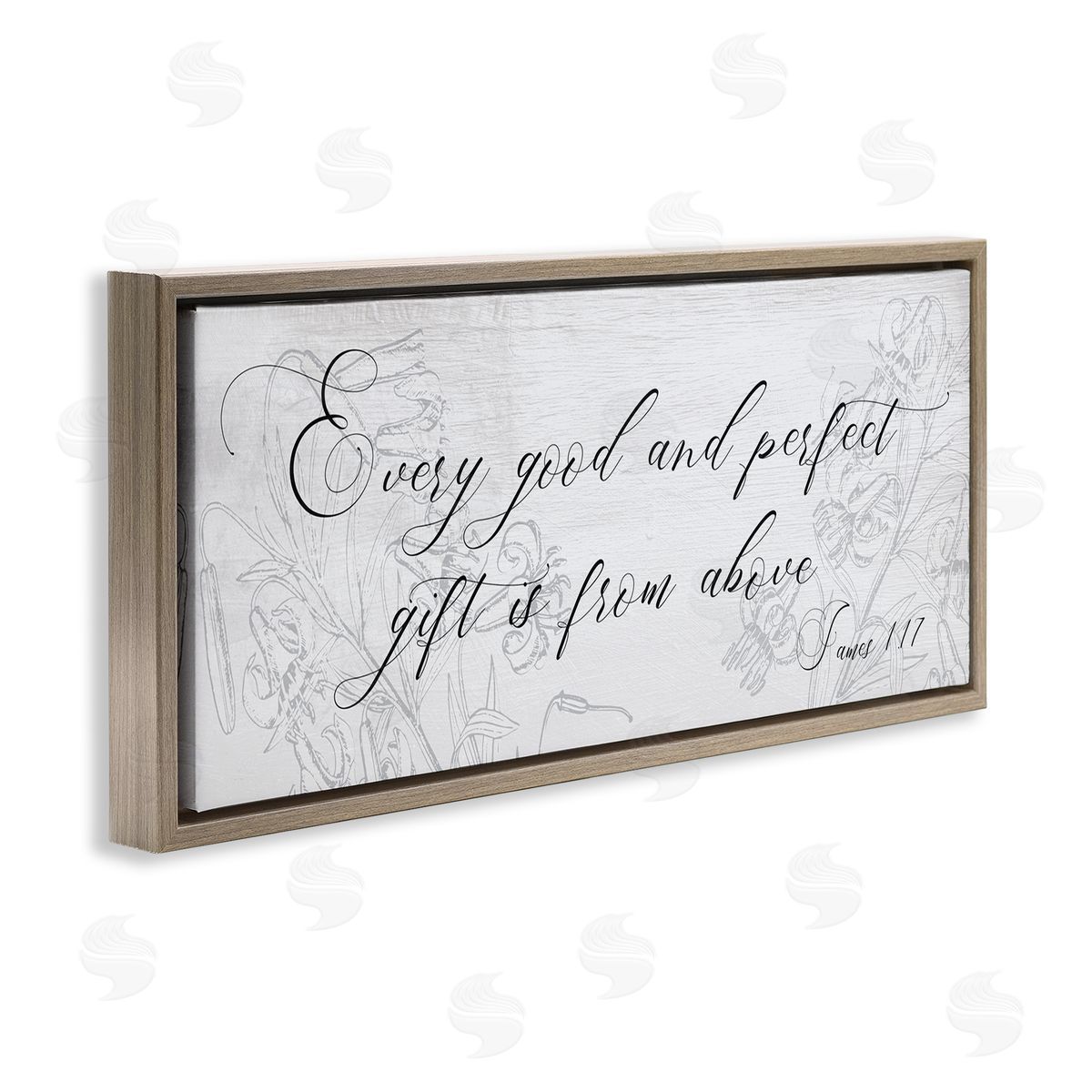 Stupell Studio Good and Perfect Gift fr_sideom Above Proverbs James 1:17