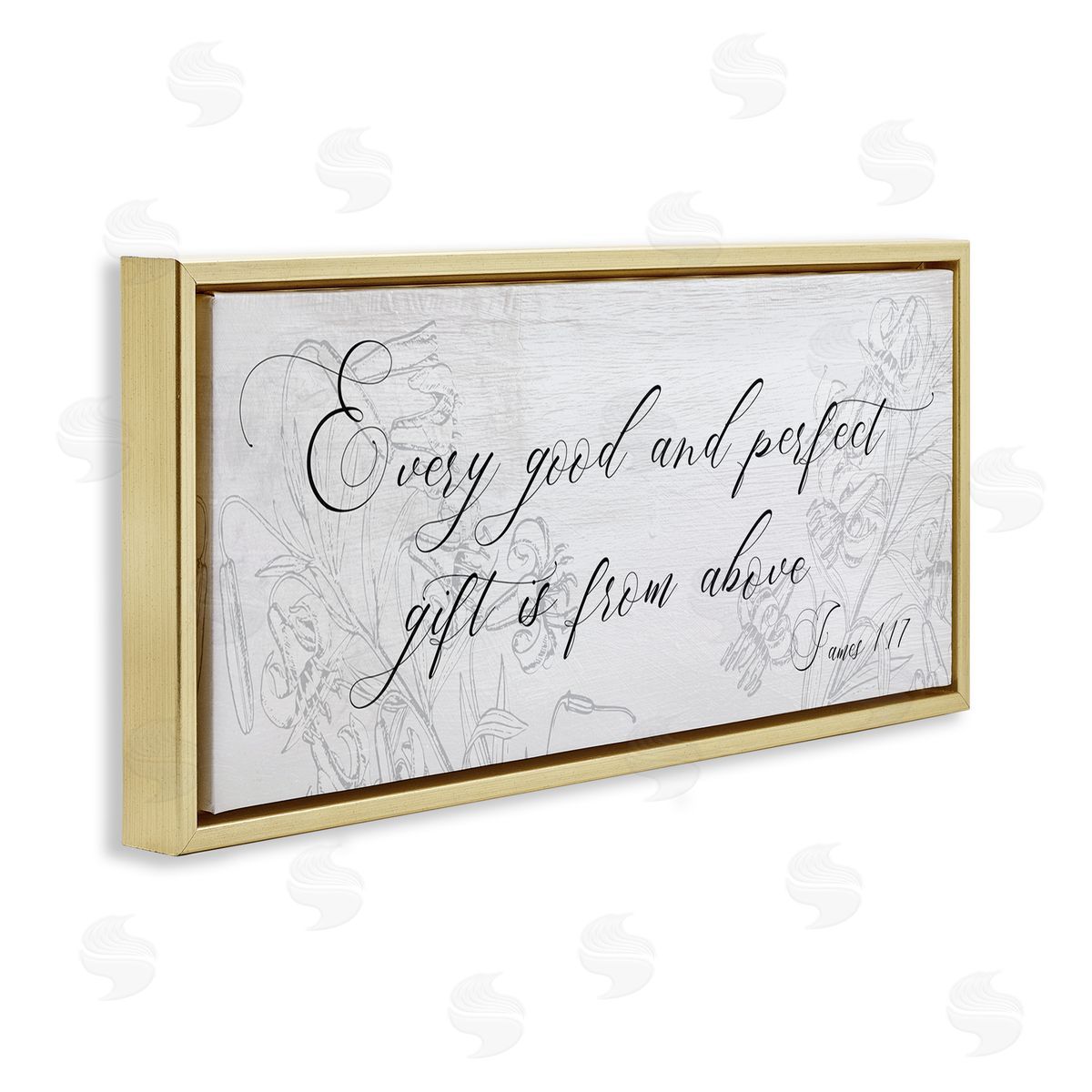 Stupell Studio Good and Perfect Gift fr_sideom Above Proverbs James 1:17