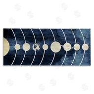 Stupell Studio | Rustic Diagram of Solar System