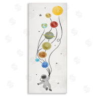 Stupell Studio | Whimsical Astronaut Floating Balloon