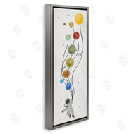 Stupell Studio | Whimsical Astronaut Floating Balloon