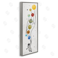 Stupell Studio | Whimsical Astronaut Floating Balloon