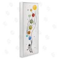 Stupell Studio | Whimsical Astronaut Floating Balloon