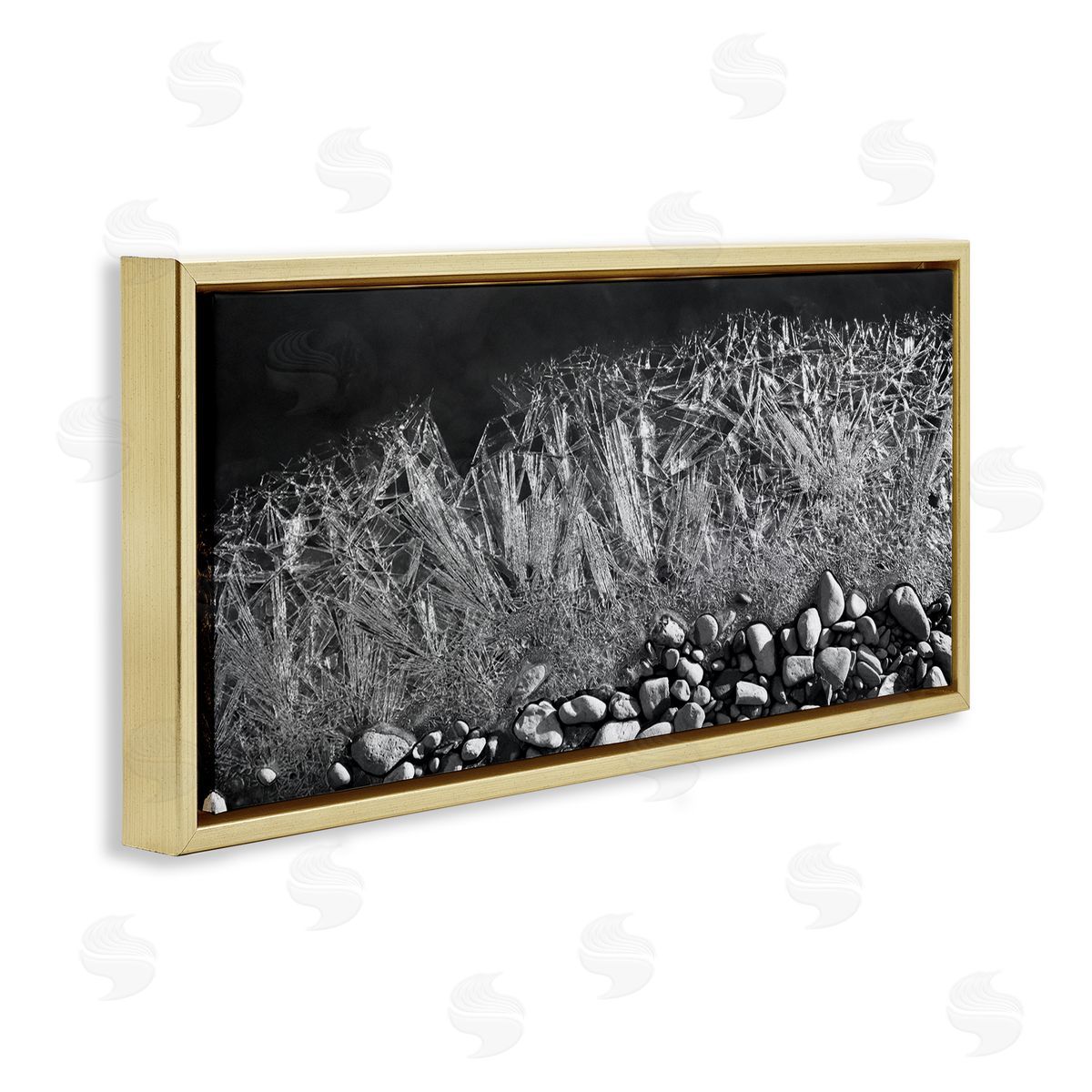 Janice Gaynor fr_sideozen Water Crystals Nautical Coast Black White