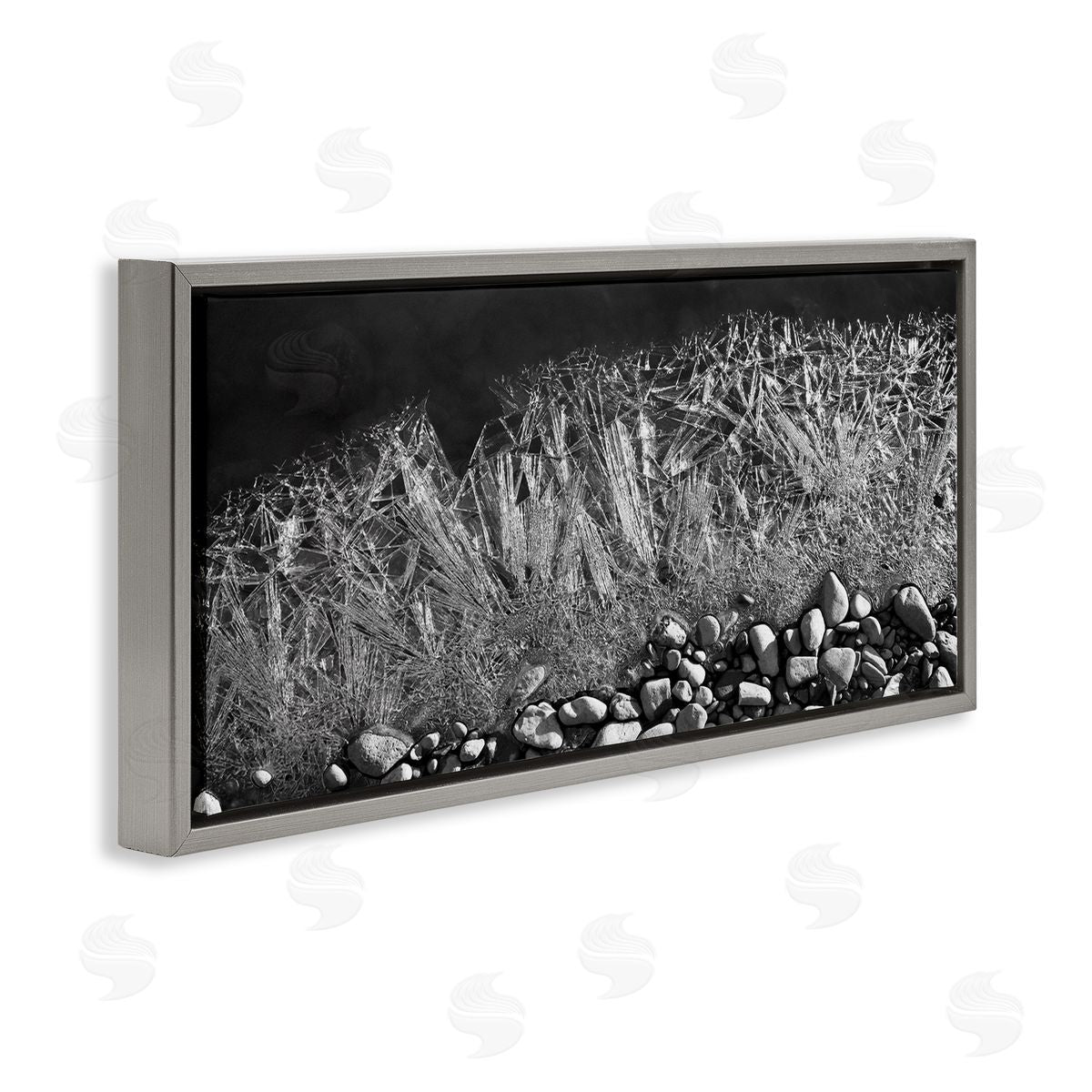 Janice Gaynor fr_sideozen Water Crystals Nautical Coast Black White