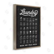 Lettered and Lined | Laundry Business Symbols Chart