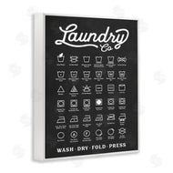 Lettered and Lined | Laundry Business Symbols Chart